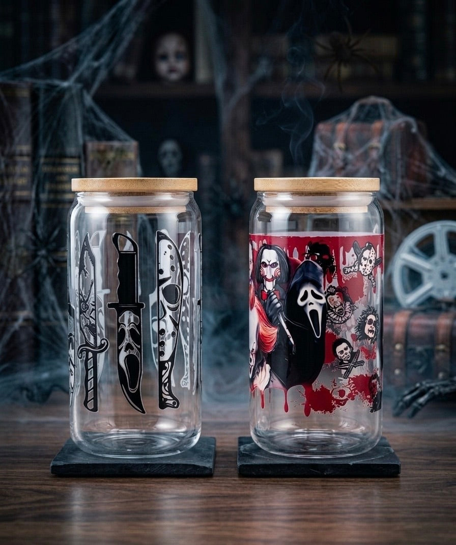 Iced coffee cups Halloween EDITION