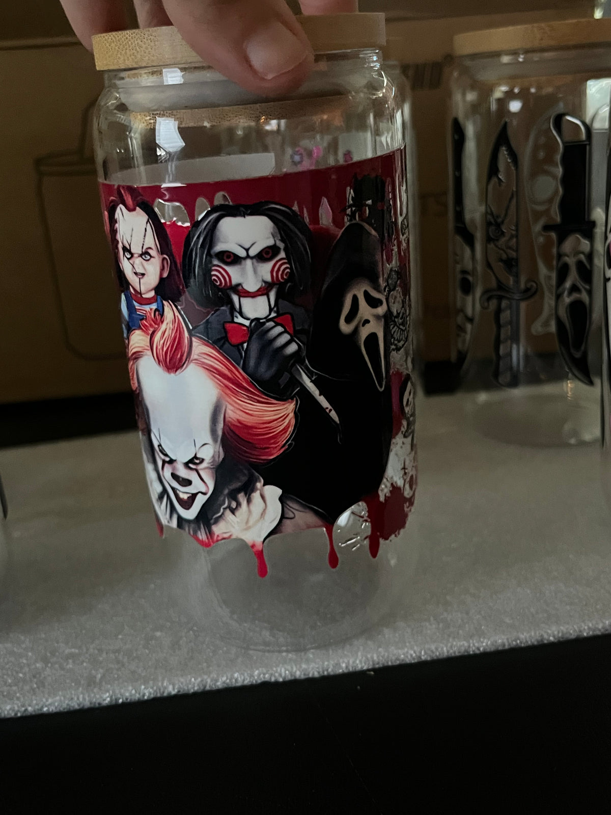Iced coffee cups Halloween EDITION