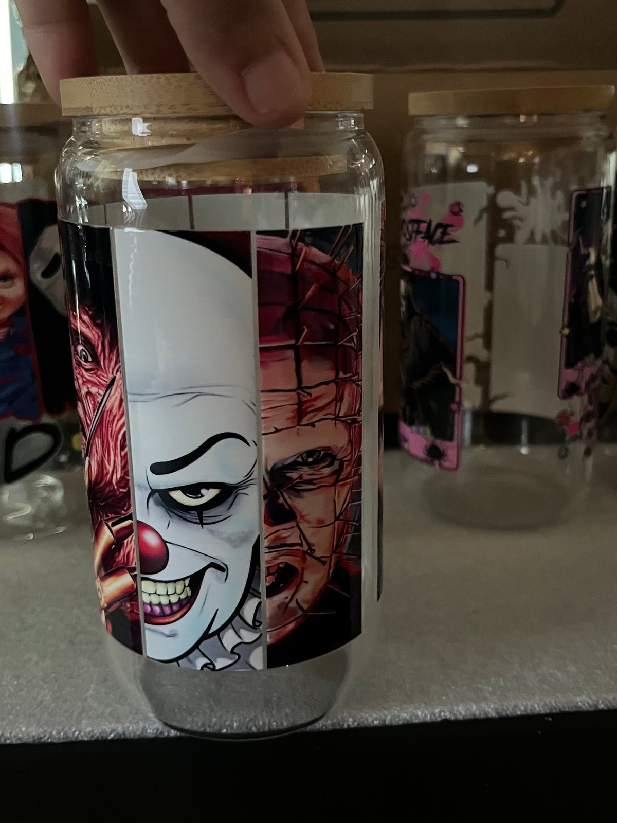 Iced coffee cups Halloween EDITION