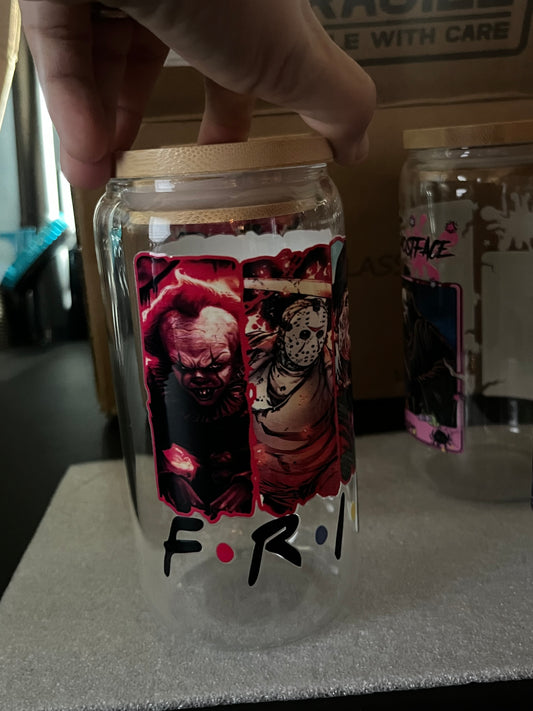 Iced coffee cups Halloween EDITION