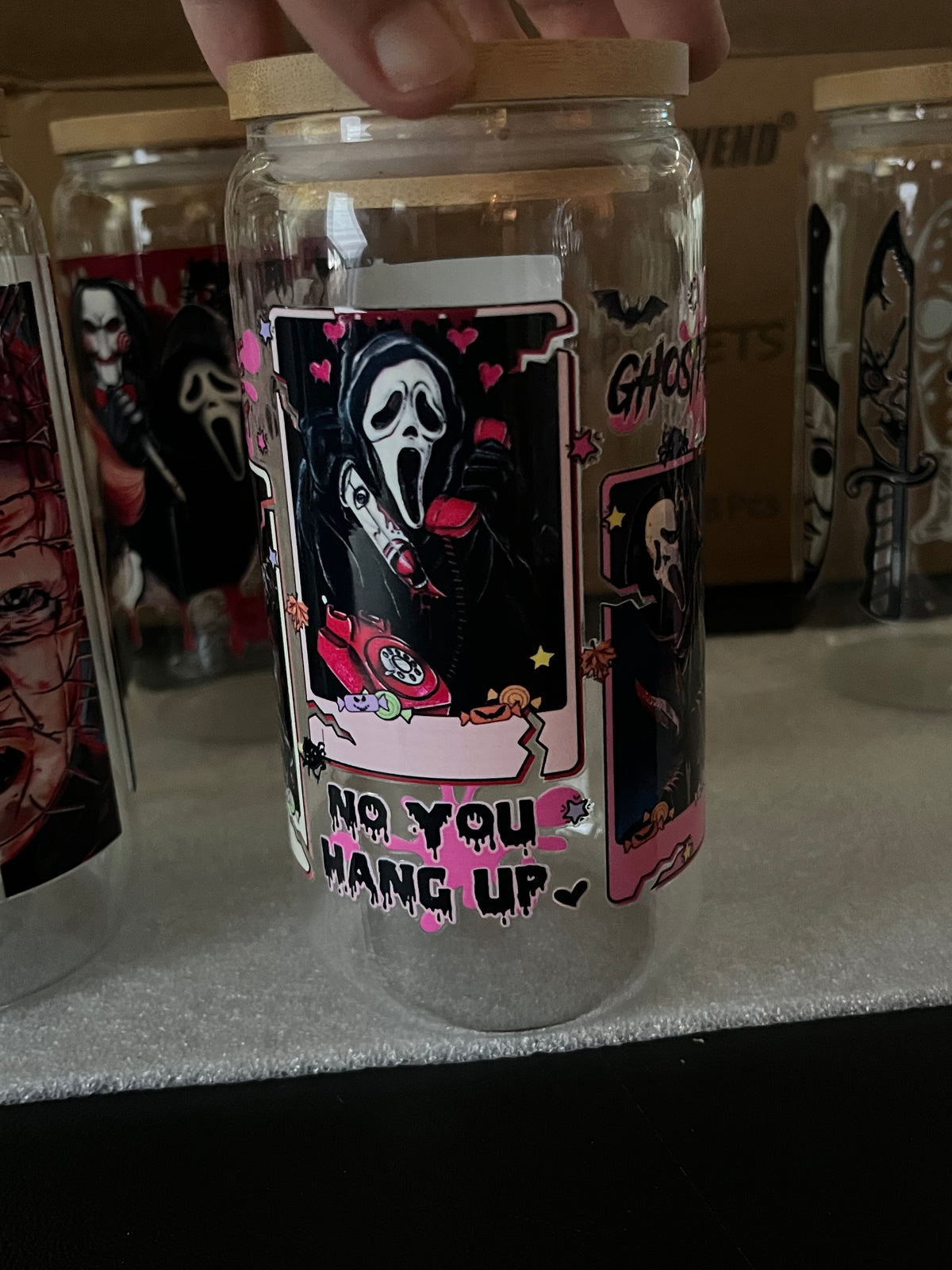 Iced coffee cups Halloween EDITION